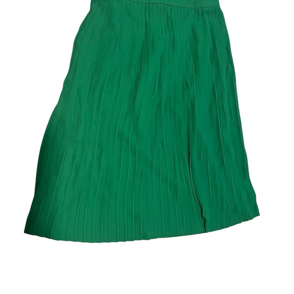 J. Crew Vibrant Green A-Line Skirt - Picture 1 of 4